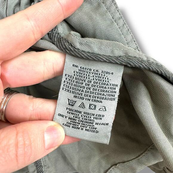 Anthropologie Marrakech NWT Ronika Moss Green Draped Moto Zip Jacket XS - Picture 10 of 10